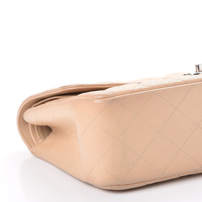 Chanel Caviar Quilted Jumbo Double Flap Beige Clair 9 of 13