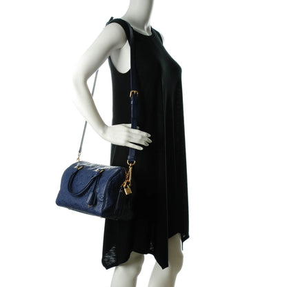 Louis Vuitton Empreinte Speedy Bandouliere 25 Celeste 2 of 7