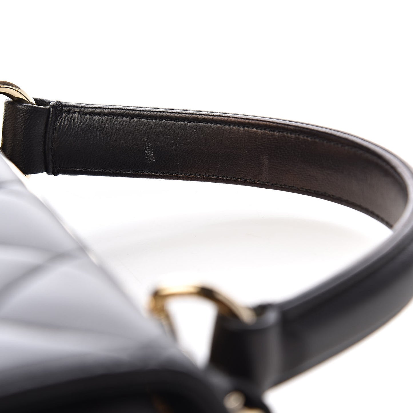 Lambskin Quilted Small Trendy CC Dual Handle Flap Bag Black