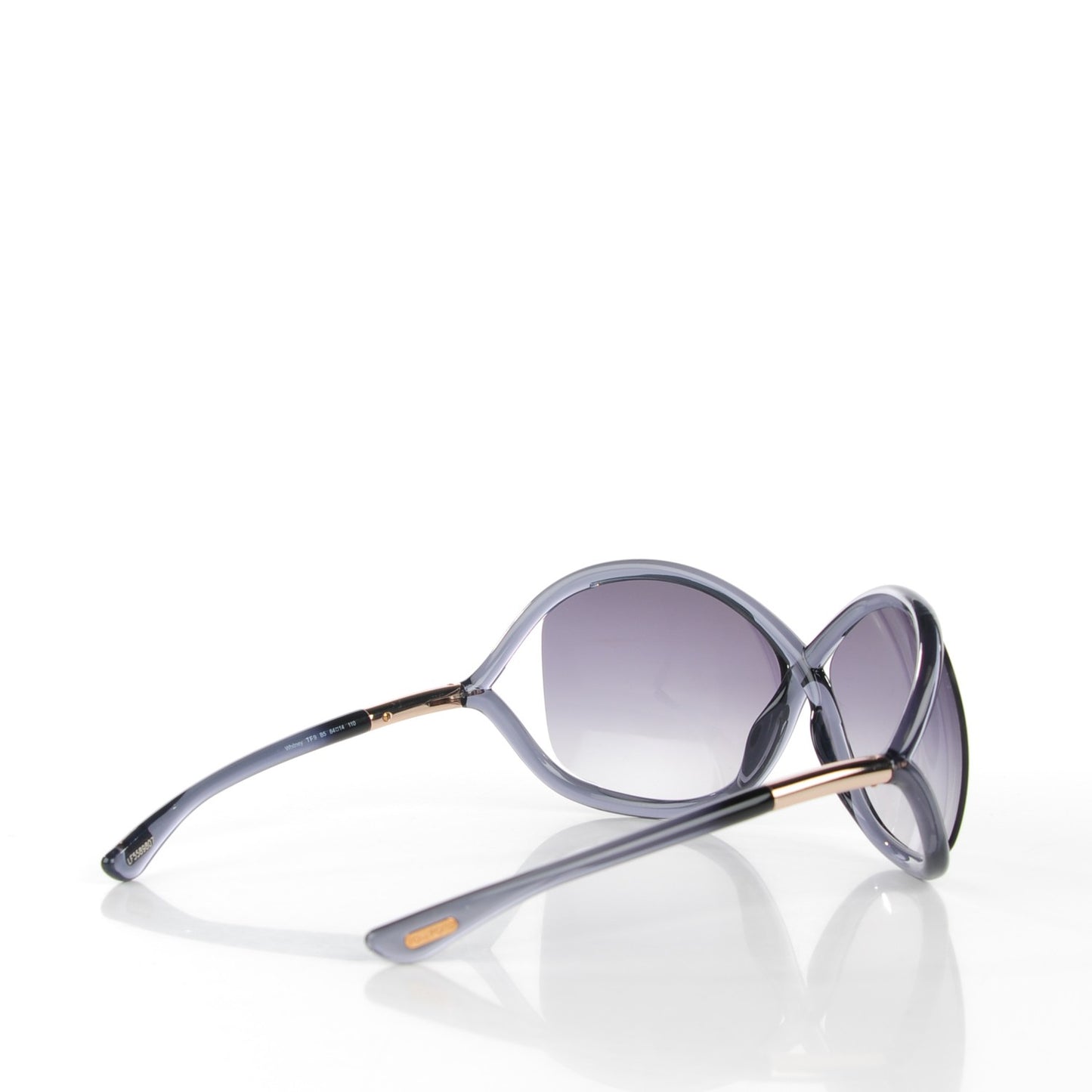 Acetate Whitney Crossover Sunglasses TF9 Dark Grey