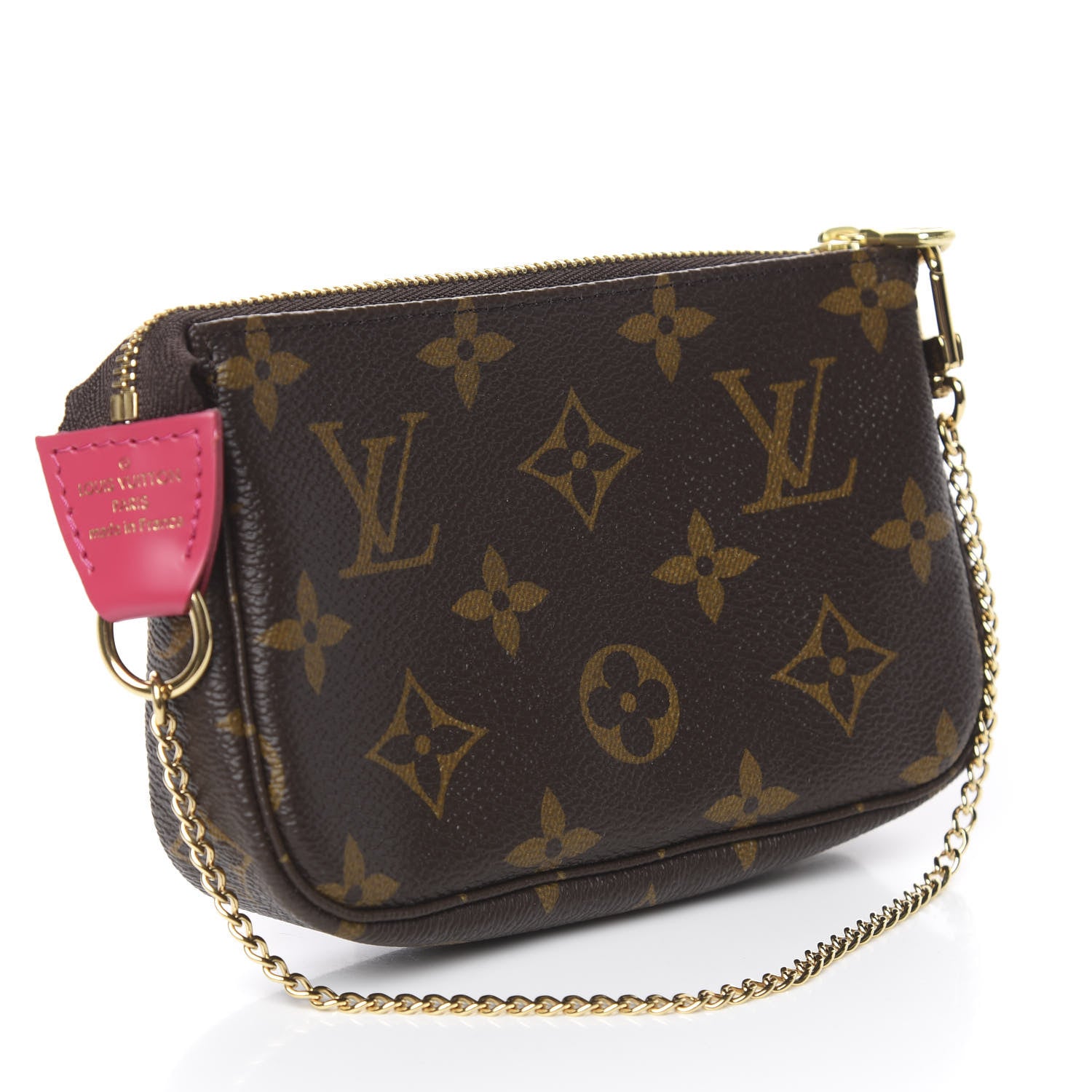 Louis Vuitton Monogram 2020 Christmas Animation Roller Coaster Mini Pochette Accessories Pivoine 3 of 7