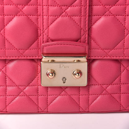 Christian Dior Lambskin Cannage Large Miss Dior Flap Pink 14 of 14