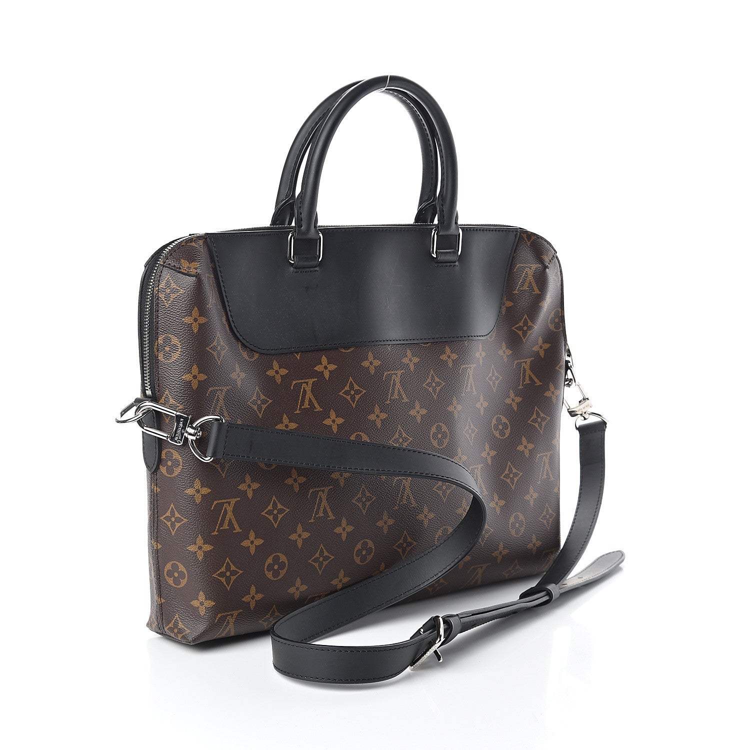 Louis Vuitton Monogram Macassar Porte-Documents Jour 2 of 8