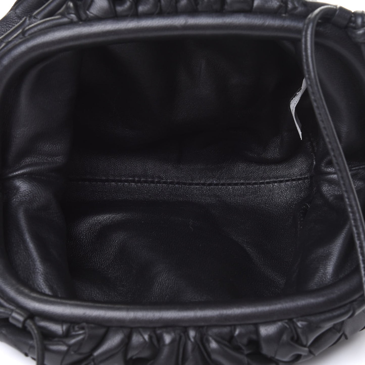 Nappa Intrecciato The Mini Pouch Black