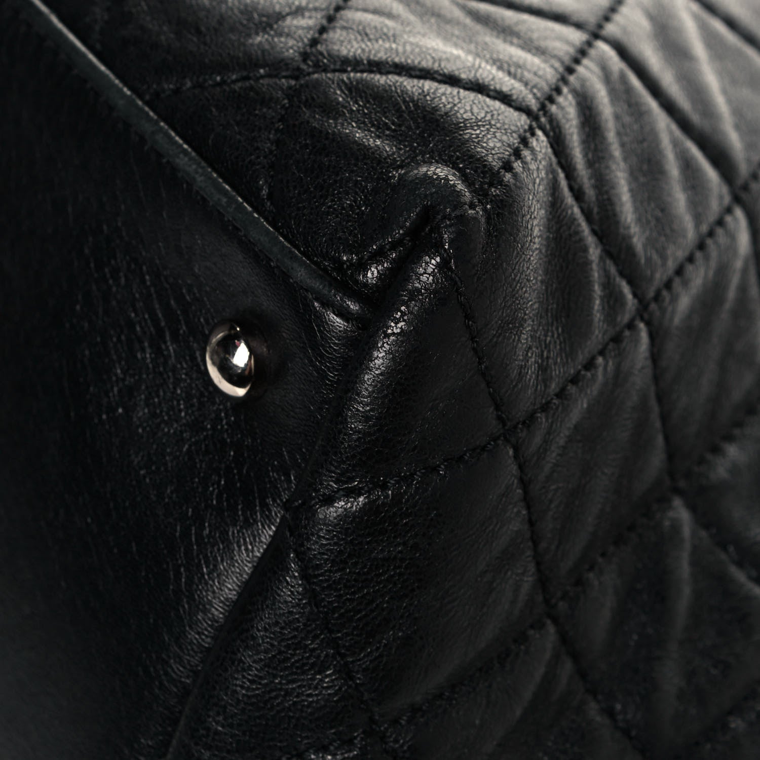 Chanel Lambskin Quilted Beijing Backpack Black 10 of 16