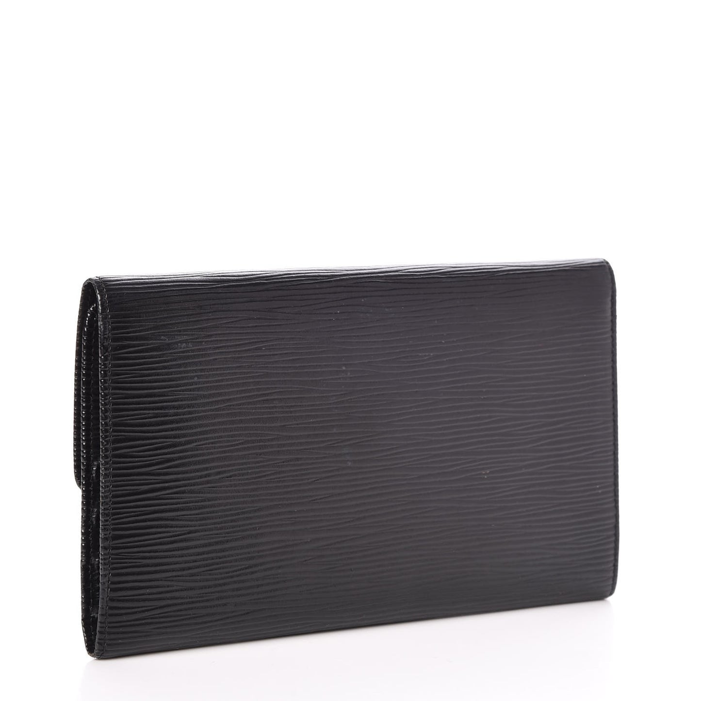 Epi Porte Tresor International Wallet Black