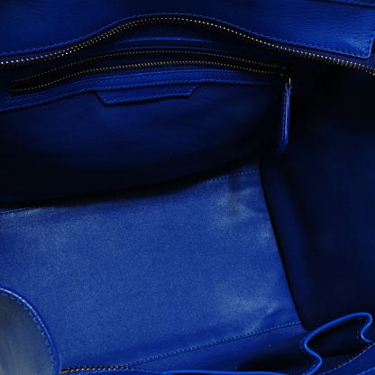 Celine Smooth Calfskin Mini Luggage Royal Blue 9 of 10