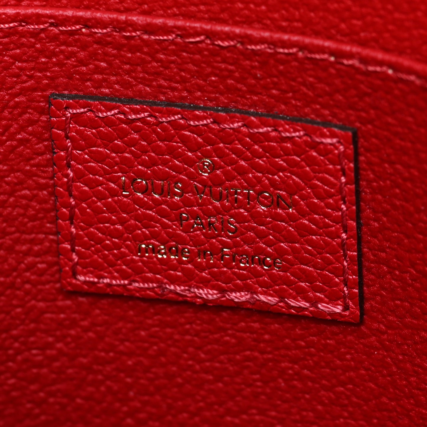 Empreinte Monogram Toiletry Pouch 26 Scarlet