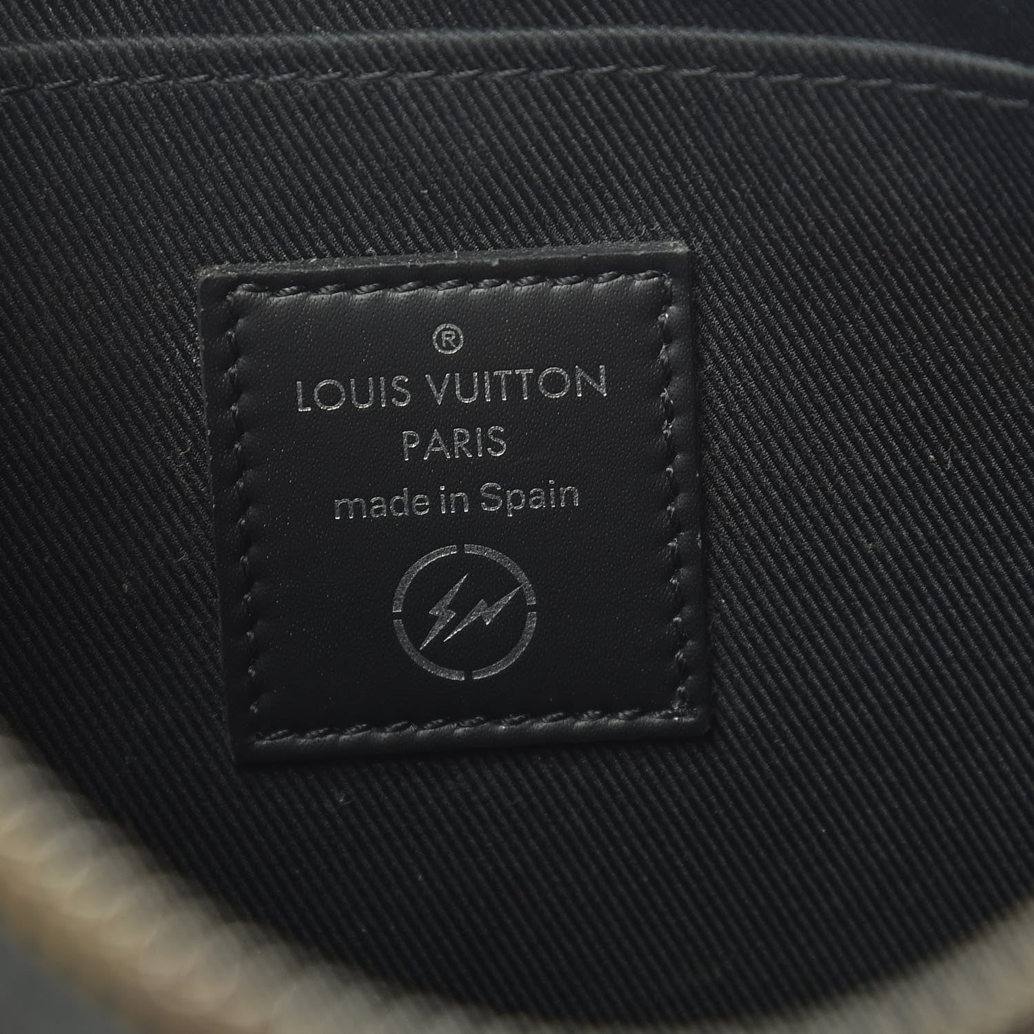 Louis Vuitton Monogram Eclipse Fragment Design iPad Pouch 6 of 7