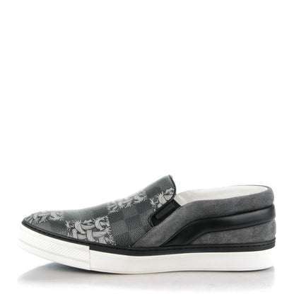 Louis Vuitton Damier Graphite Rope Twister Slip On 9 White 1 of 11
