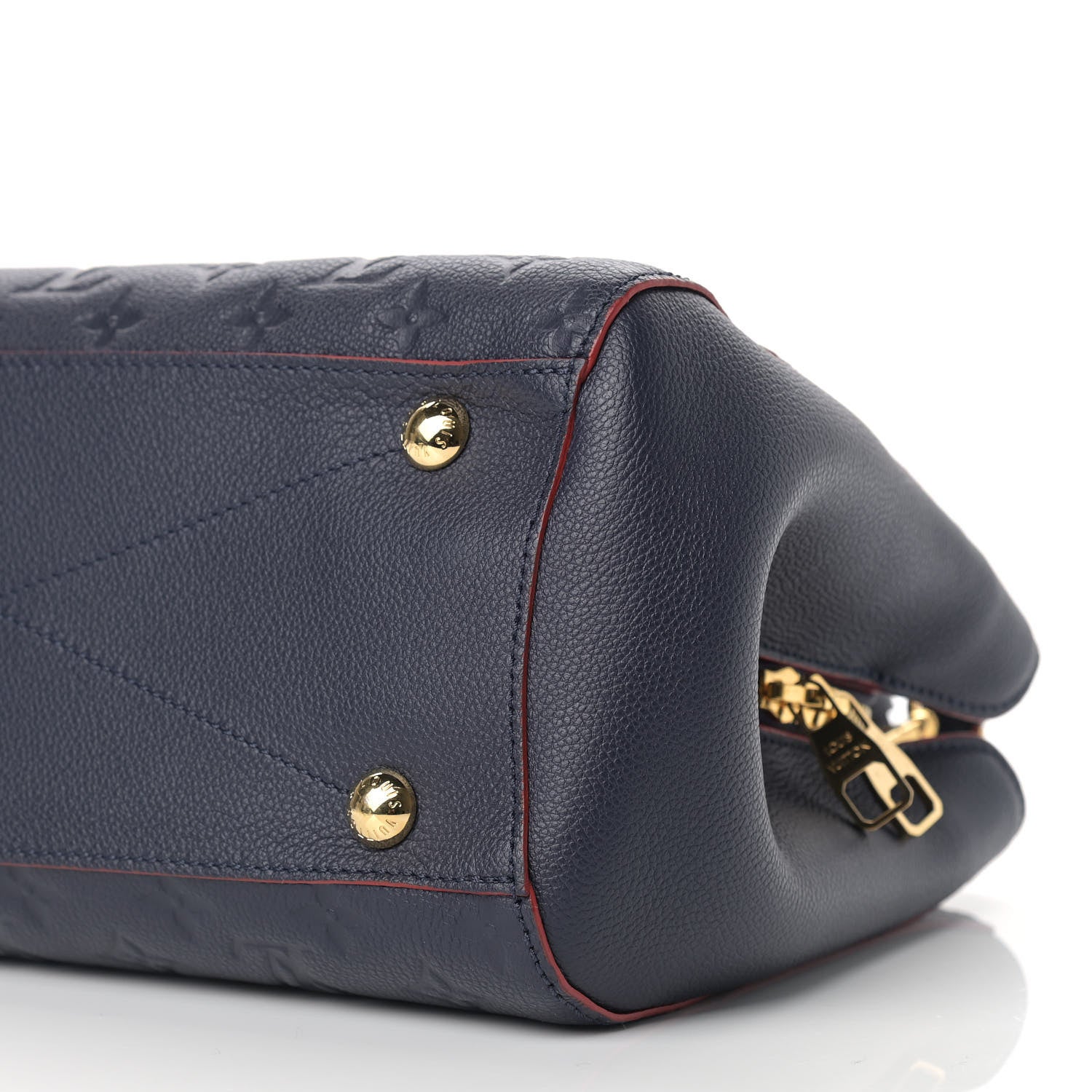 Louis Vuitton Empreinte Montaigne MM Marine Rouge 9 of 10