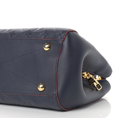 Louis Vuitton Empreinte Montaigne MM Marine Rouge 9 of 10