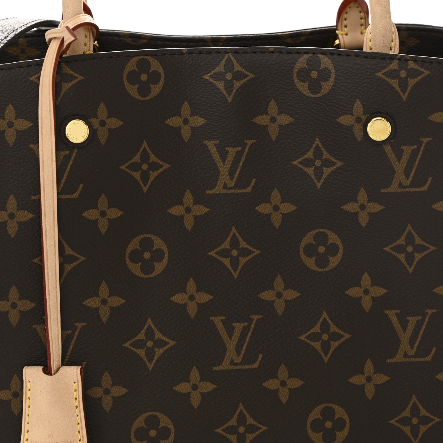Louis Vuitton Monogram Montaigne MM 7 of 9