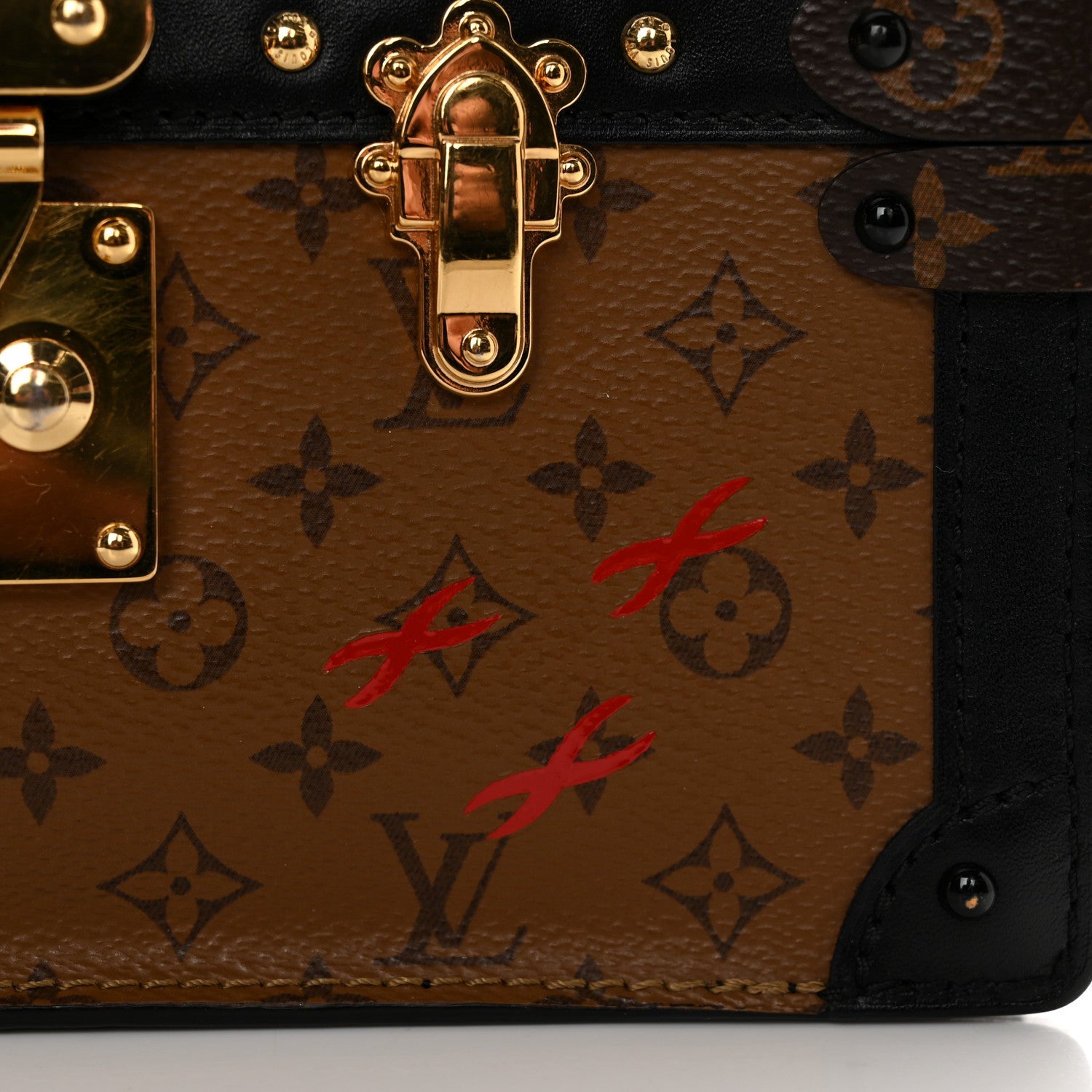 Louis Vuitton Reverse Monogram Trunk Clutch 10 of 12