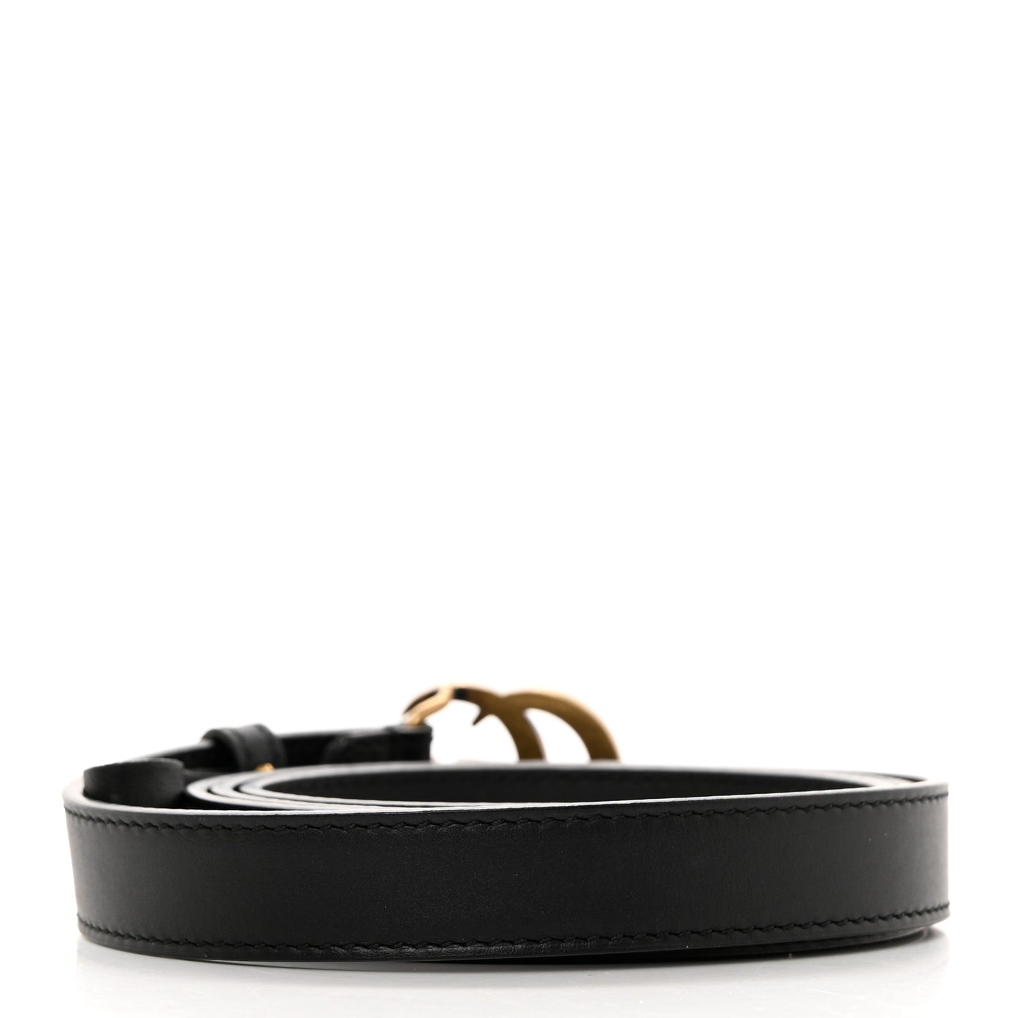 Calfskin Double G 20mm Belt 100 40 Black