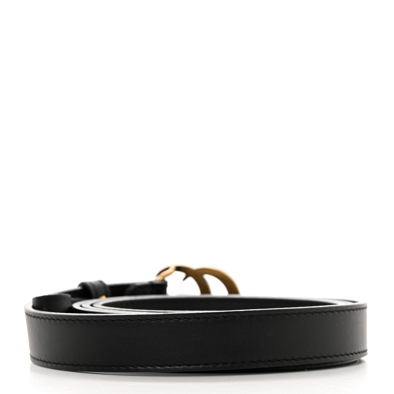 Gucci Calfskin Double G 20mm Belt 100 40 Black 2 of 5