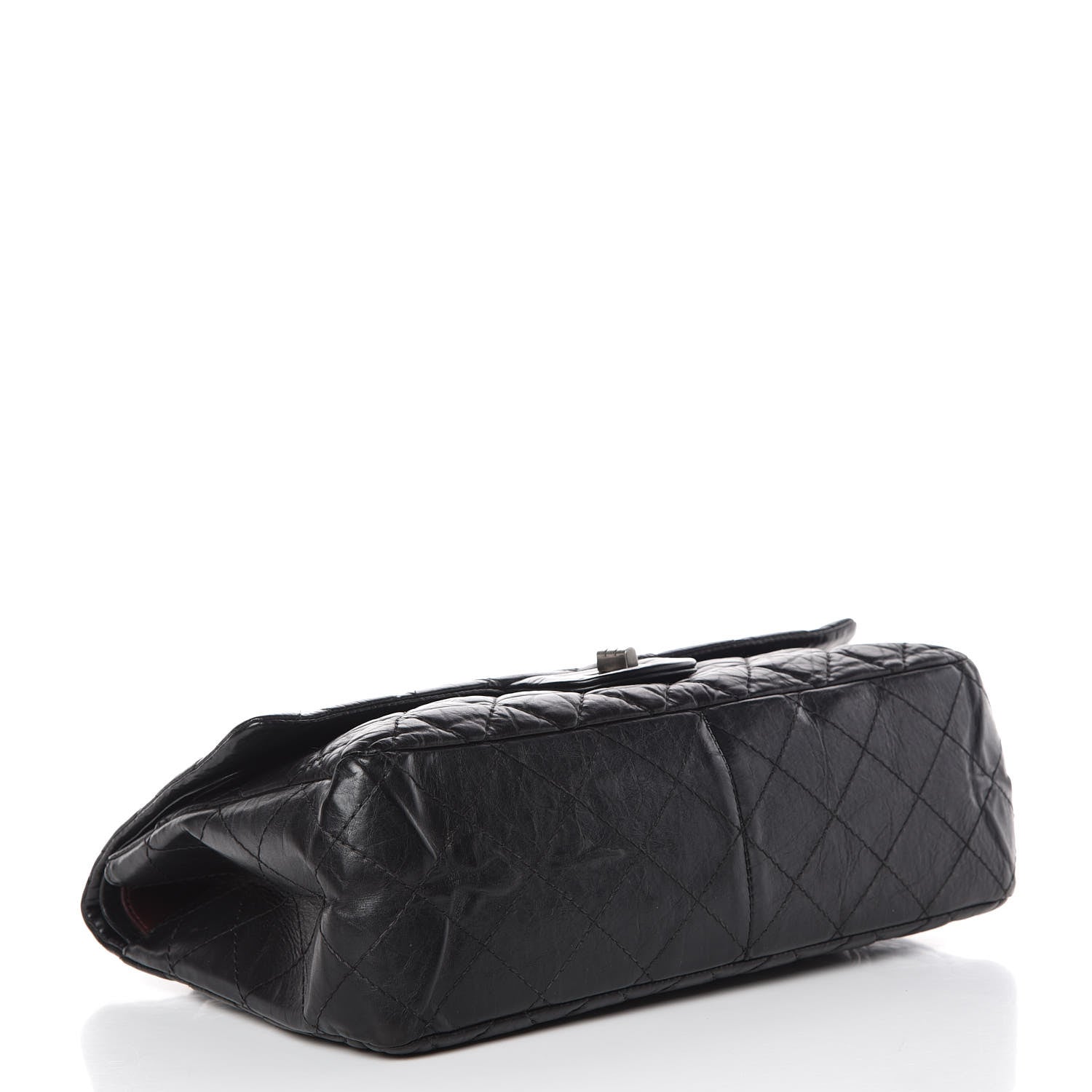 Chanel Aged Calfskin Quilted 2.55 Reissue 227 Flap Black 4 of 15