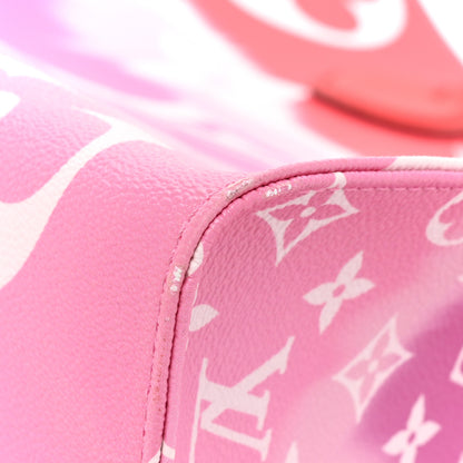Louis Vuitton Monogram Escale Onthego GM Rouge 7 of 14
