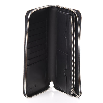 Loewe Calfskin Puzzle Open Wallet Black 5 of 10