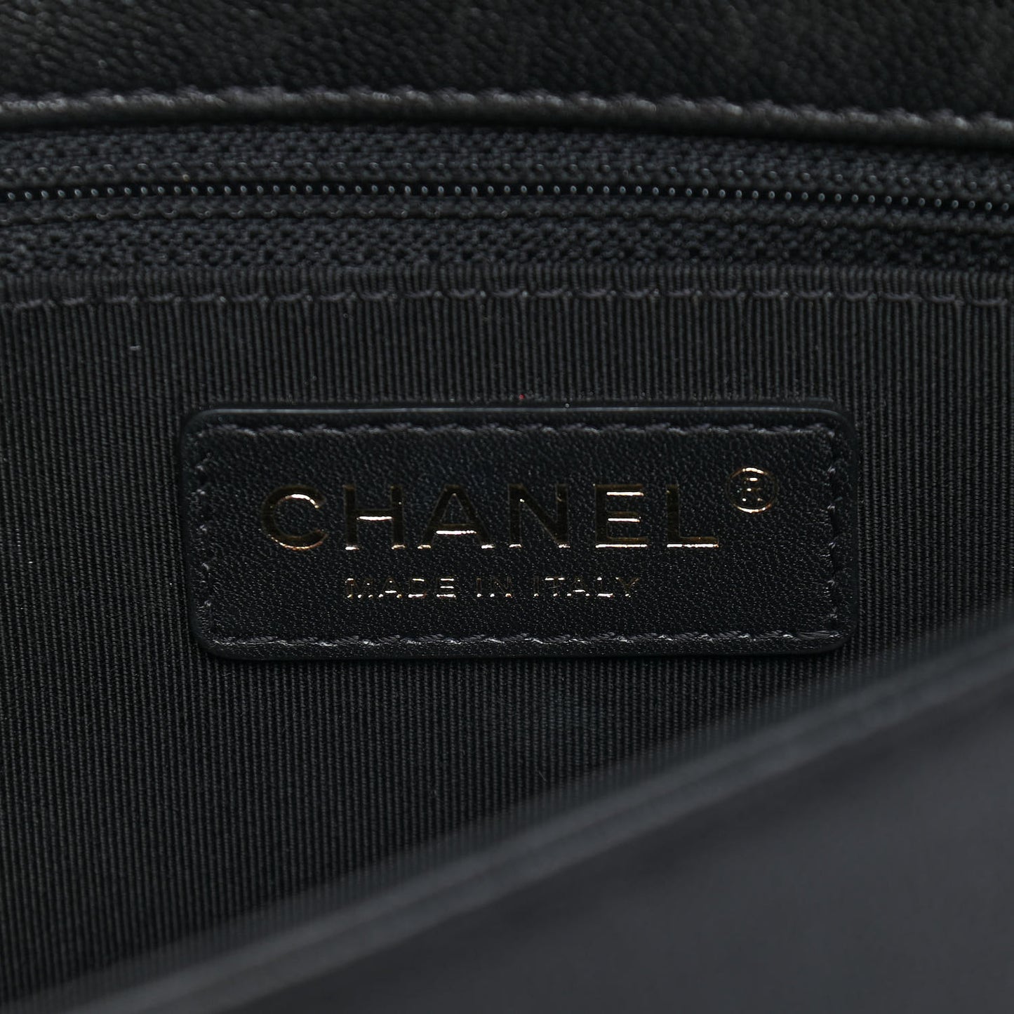 Sheepskin Chevron Quilted Vintage Mademoiselle Flap Black