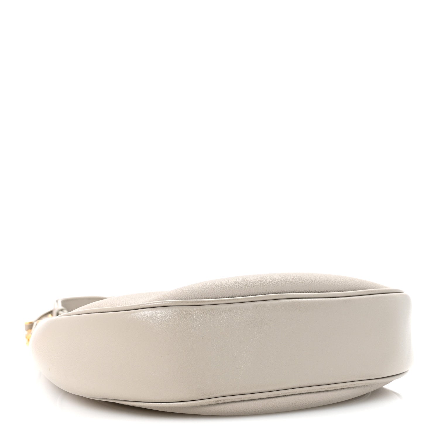 Bulgari Urban Grain Smooth Calfskin Serpenti Ellipse Shoulder Bag Foggy Opal 4 of 9