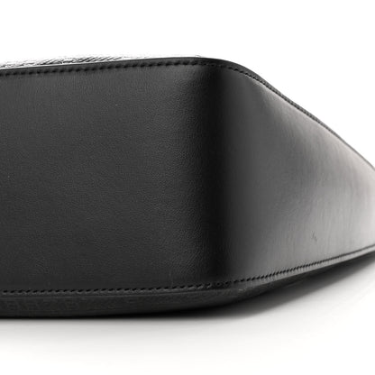 Givenchy Coated Canvas Logo 4G Embossed Small Moon Cut Out Shoulder Bag Black 9 of 9