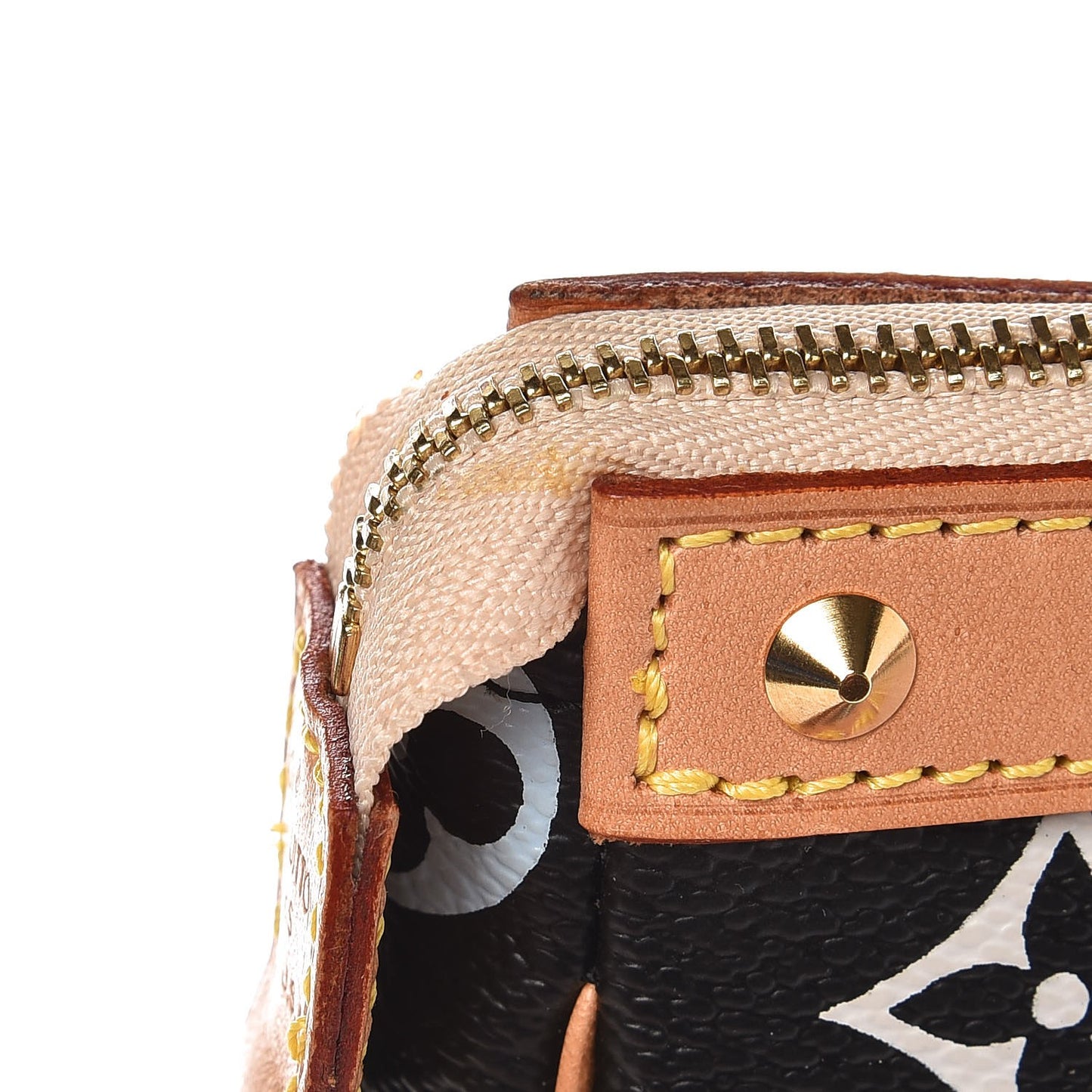Monogram Multicolor Pochette Accessories Black