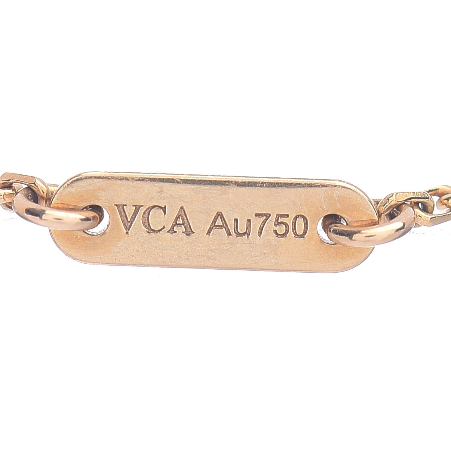 Van Cleef & Arpels 18K Yellow Gold Mother of Pearl Sweet Alhambra Butterfly Bracelet 5 of 6