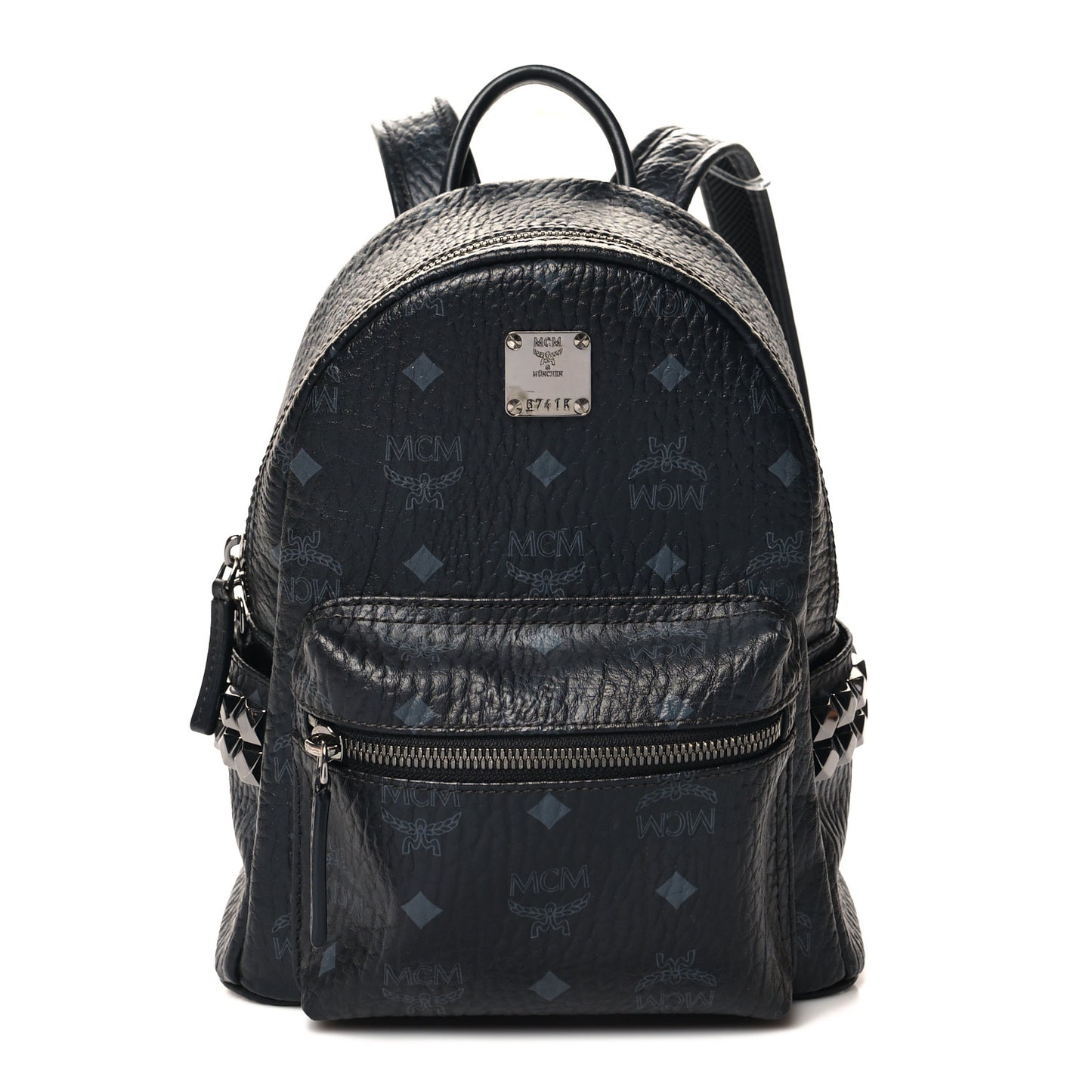 Visetos Side Stud Mini Stark Backpack Black