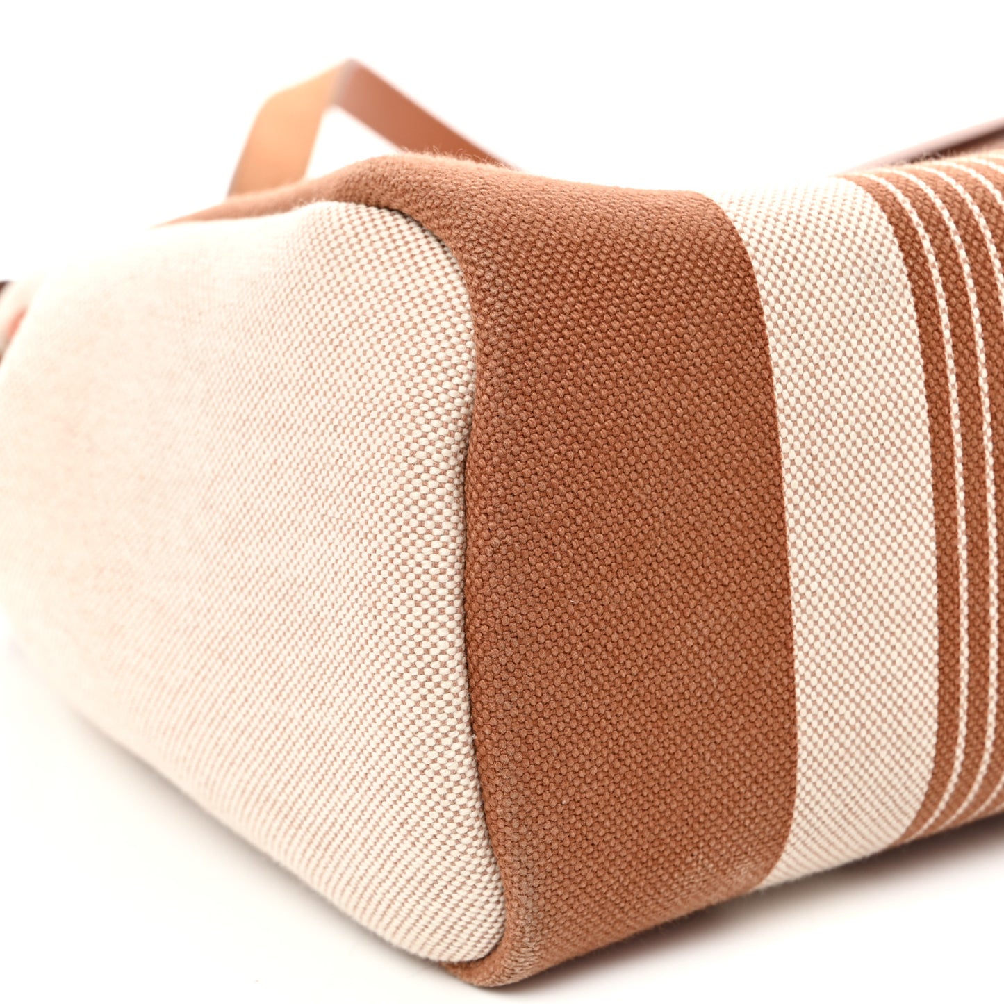 Vache Hunter Toile H Vibration Herbag Zip Retourne 31 PM Fauve Ecru Beige