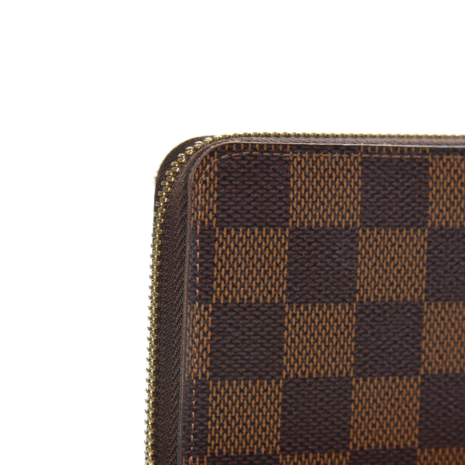 Louis Vuitton Damier Ebene Clemence Wallet Rose Ballerine 11 of 12