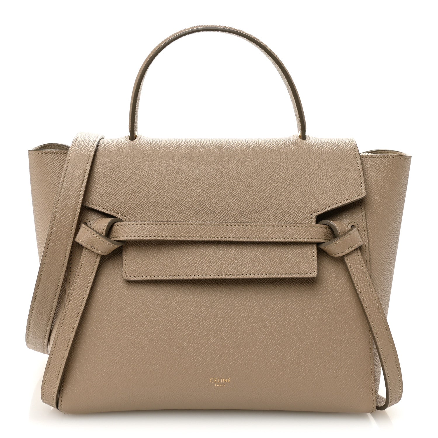 Celine Grained Calfskin Micro Belt Bag Light Taupe 1 of 11