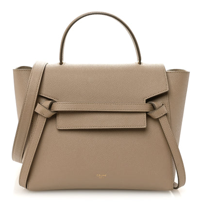 Celine Grained Calfskin Micro Belt Bag Light Taupe 1 of 11