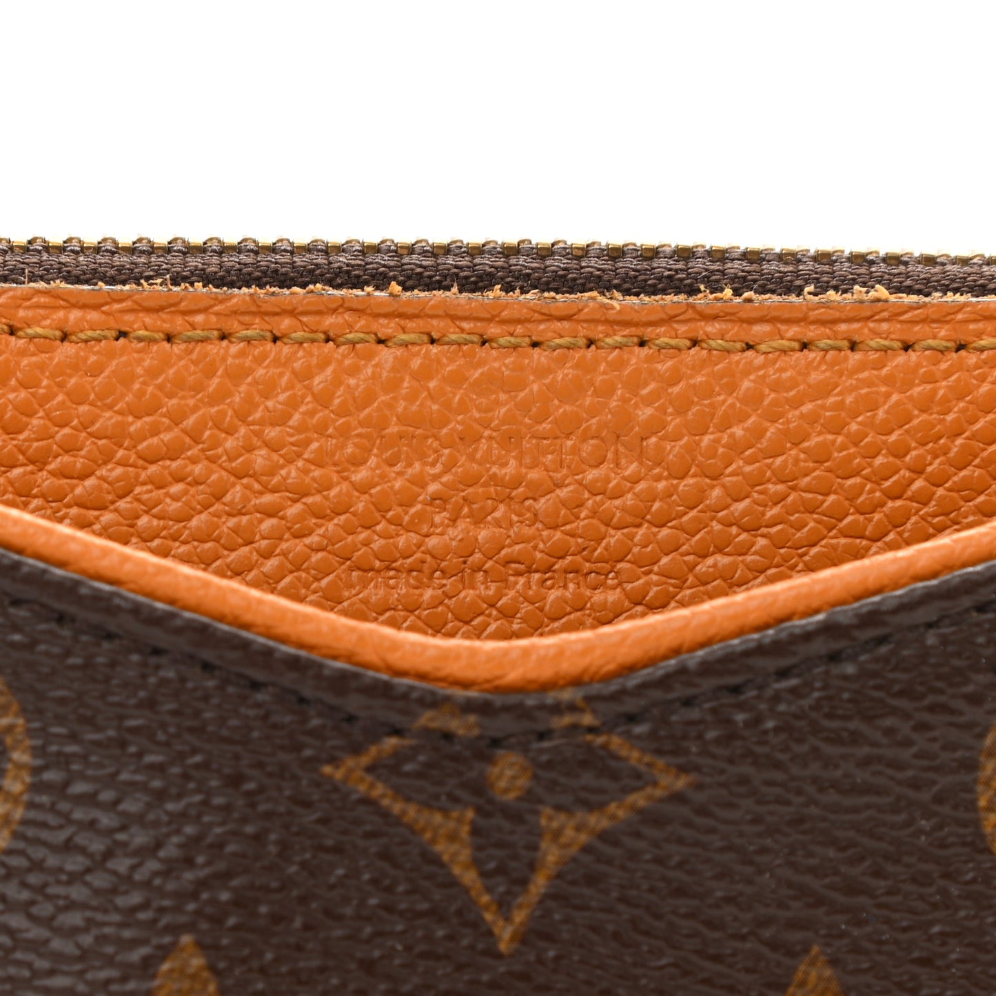 Monogram Pallas Clutch Saffron