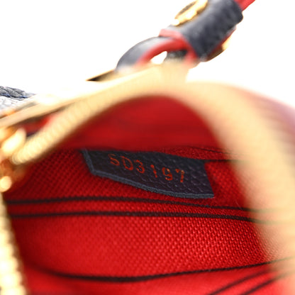 Louis Vuitton Empreinte Pochette Metis Marine Rouge 7 of 11