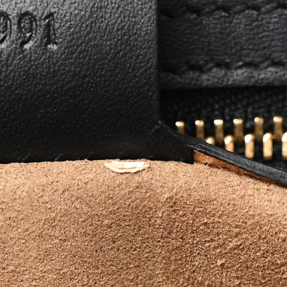 Gucci GG Supreme Monogram Medium Padlock Tote Black 11 of 11