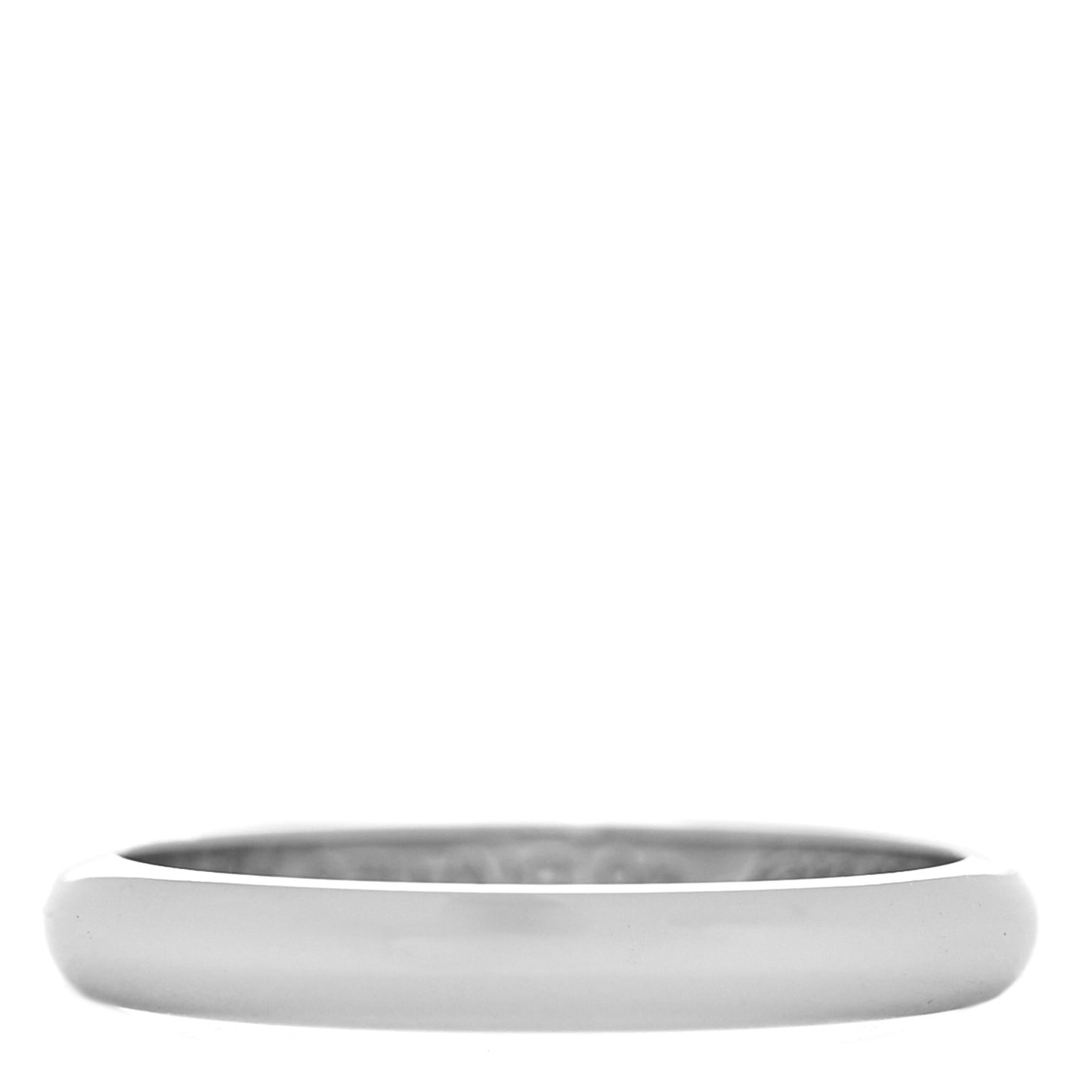 Platinum 2.5mm 1895 Wedding Band Ring 46 3.75