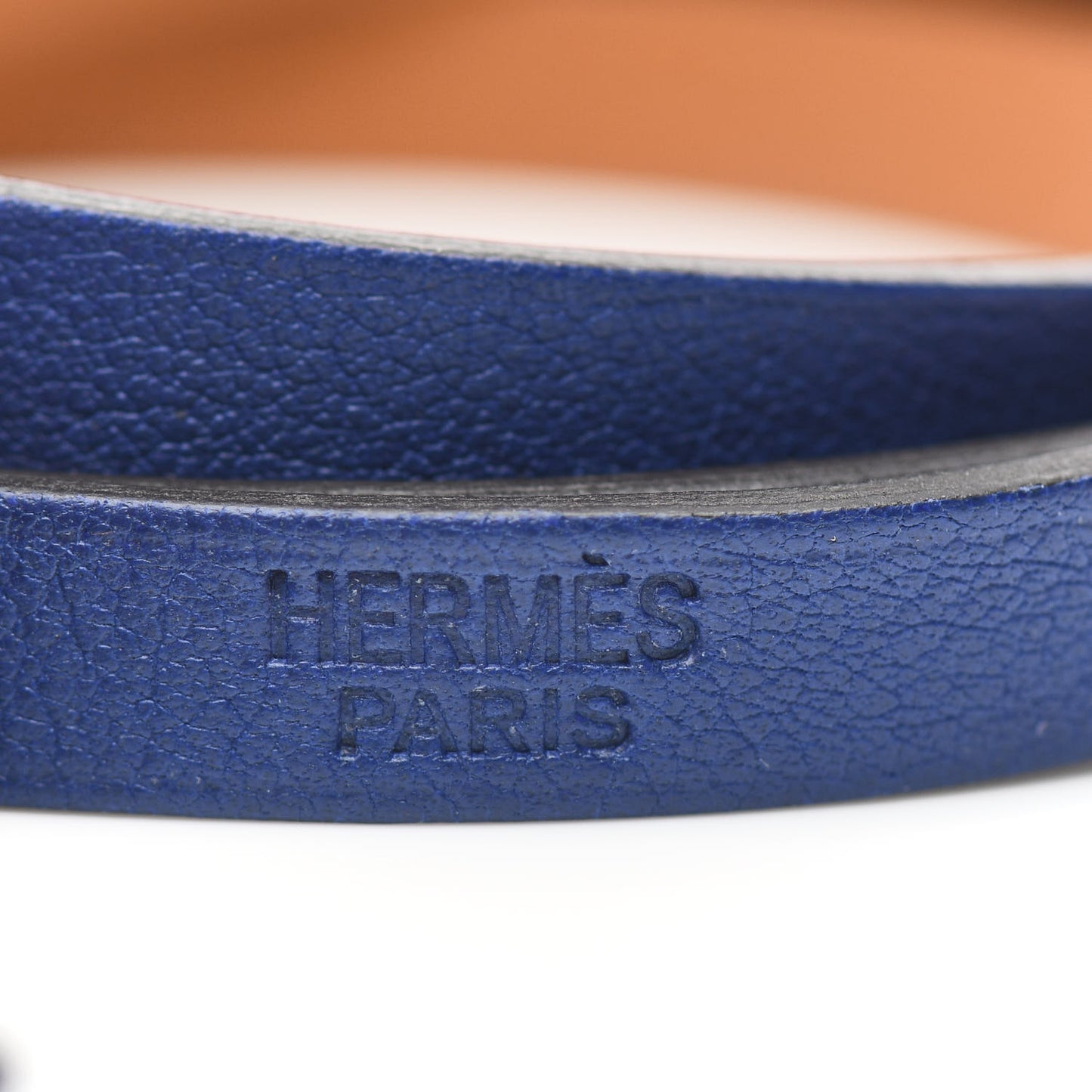 Swift 3MM Hapi Triple Tour Wrap Bracelet S Bleu Sapphire