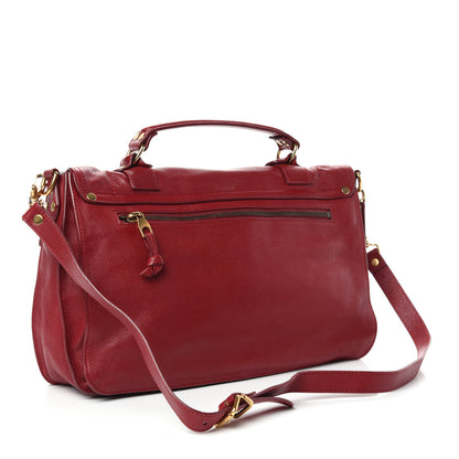 Proenza Schouler Lambskin Medium PS1 Satchel True Red 3 of 10