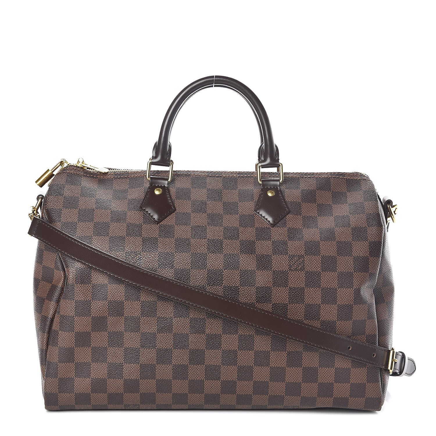 Louis Vuitton Damier Ebene Speedy Bandouliere 35 1 of 14