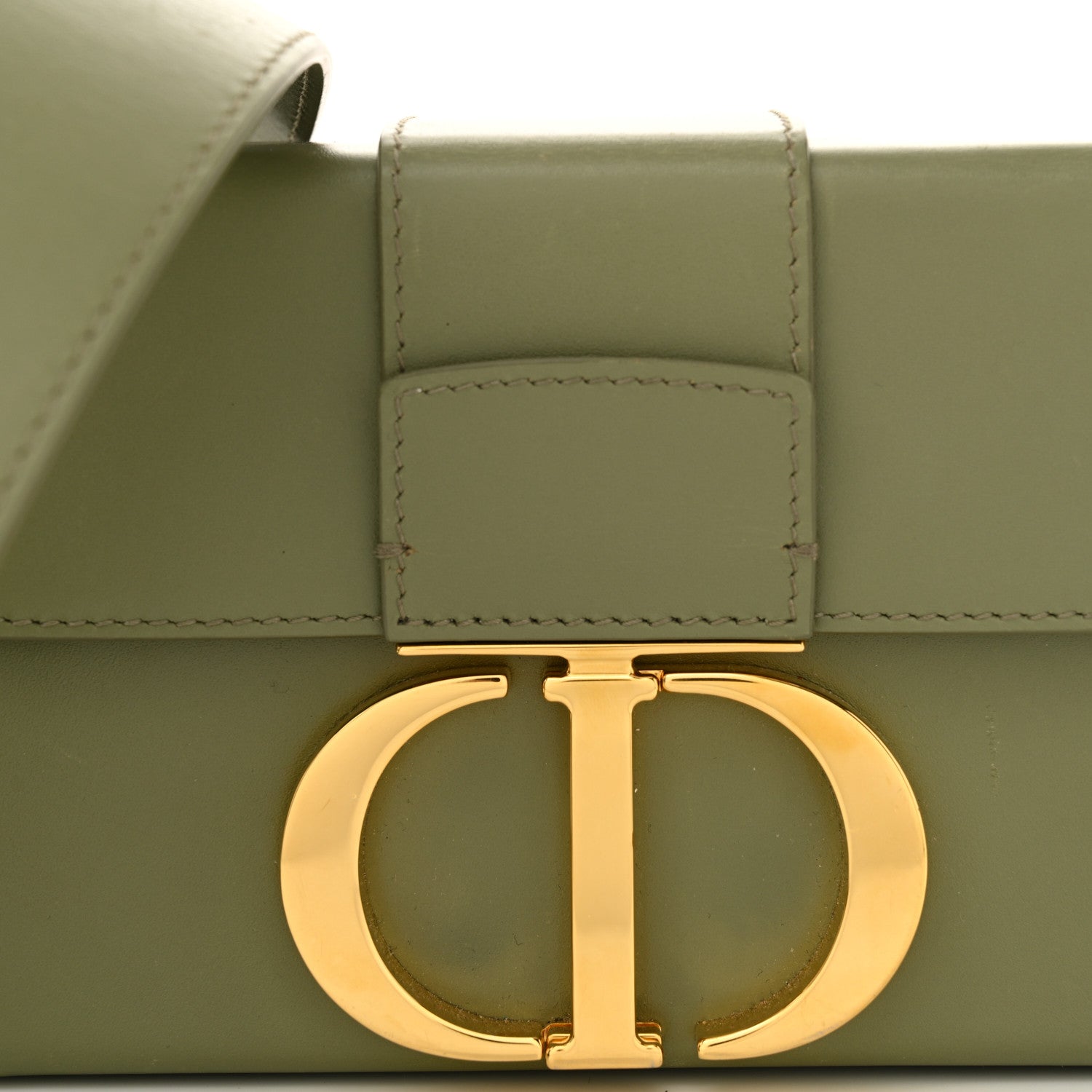 Christian Dior Box Calfskin 30 Montaigne Box Bag Mint Green 8 of 10