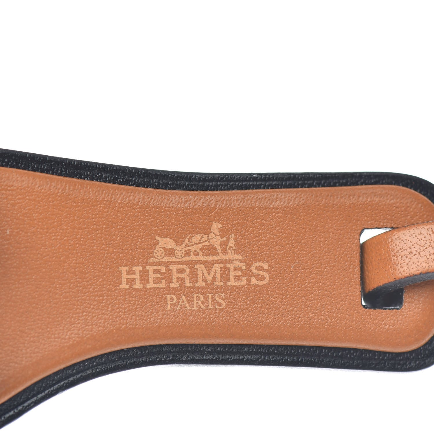 Hermes Epsom Butler Calfskin Hunter Oran Nano Bag Charm Etoupe 3 of 3