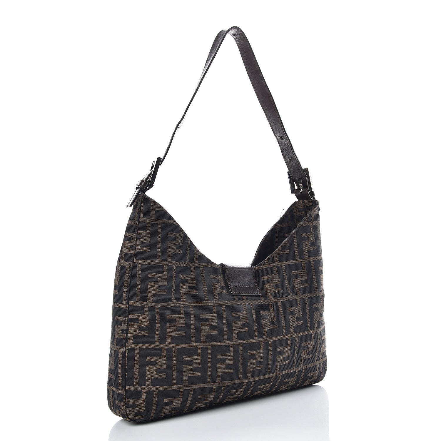 Fendi Zucca Hobo Tobacco 3 of 16