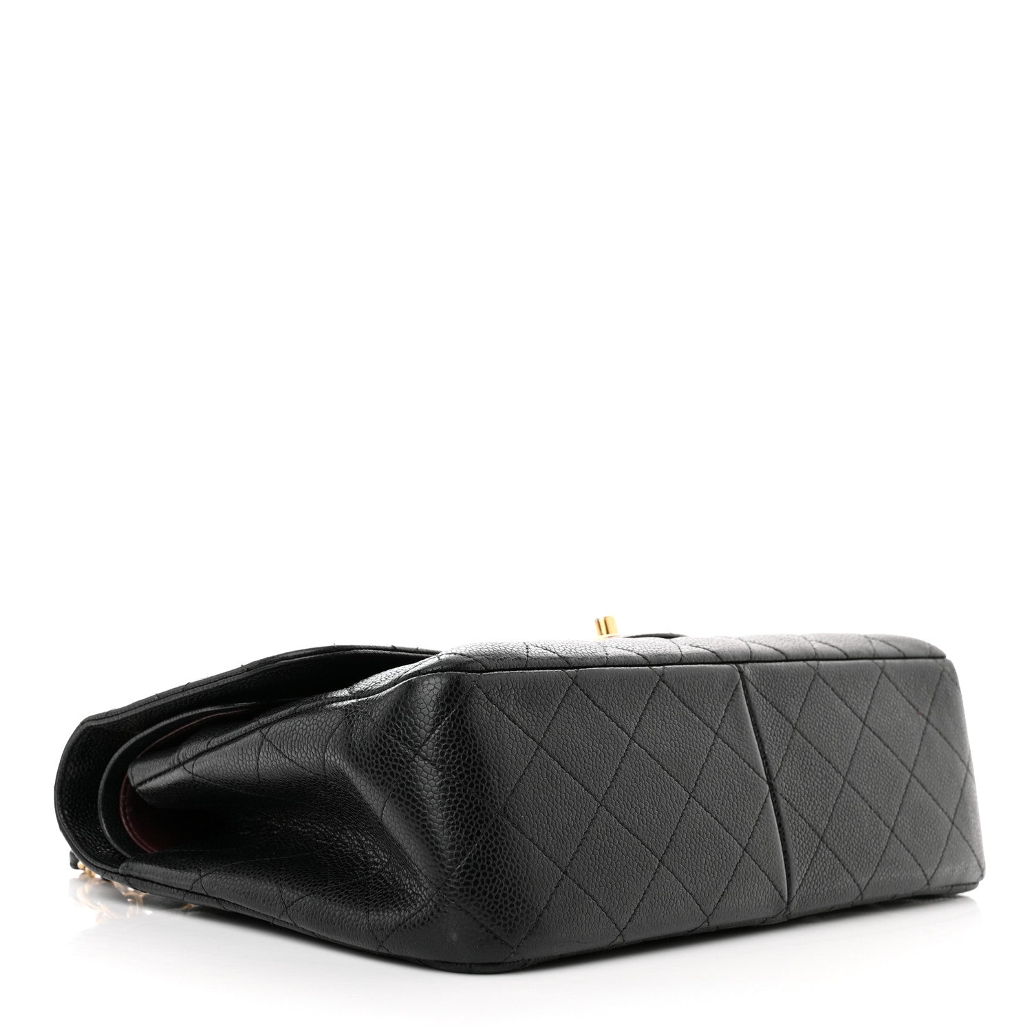 Chanel Caviar Quilted Jumbo Double Flap Black 4 of 13