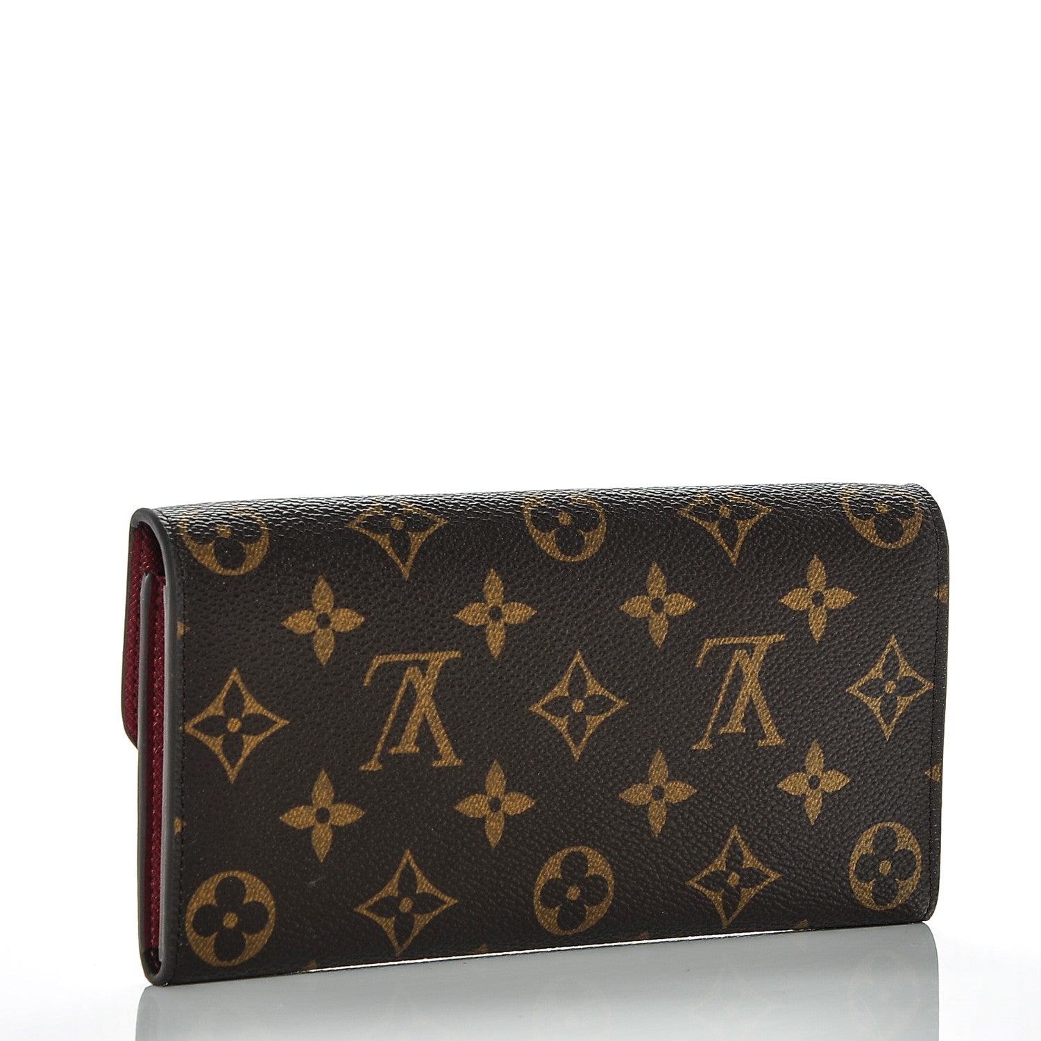 Louis Vuitton Monogram Emilie Wallet Fuchsia 3 of 6