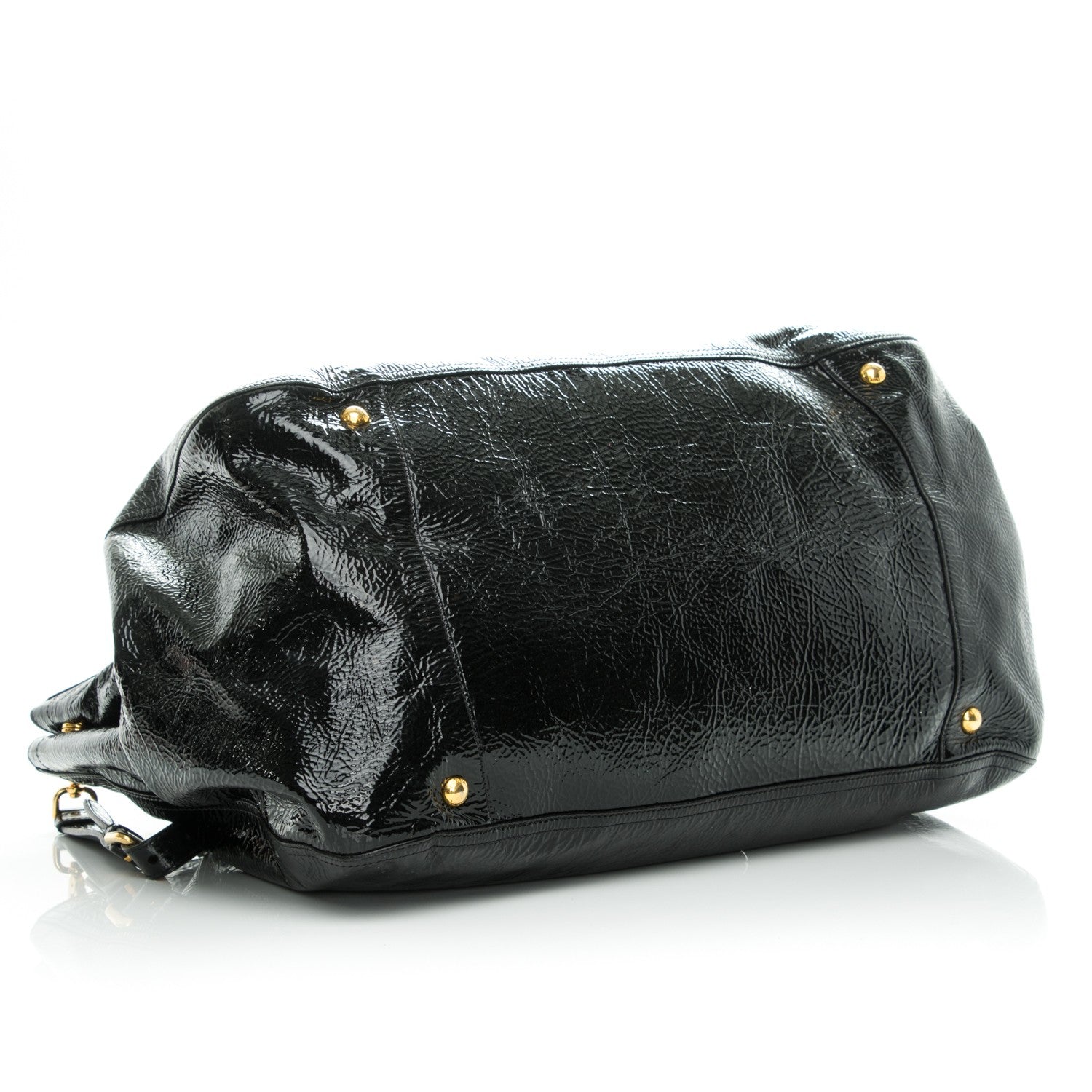 Prada Vernice Naplak Tote Black 4 of 8