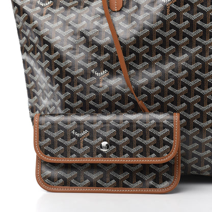 Goyard Goyardine Saint Louis PM Black Gold 9 of 11