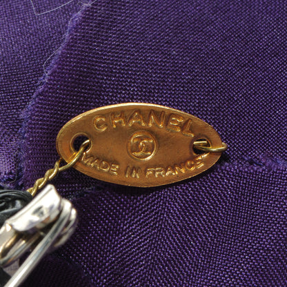 Chanel Satin Camellia Pin Brooch Purple 4 of 4