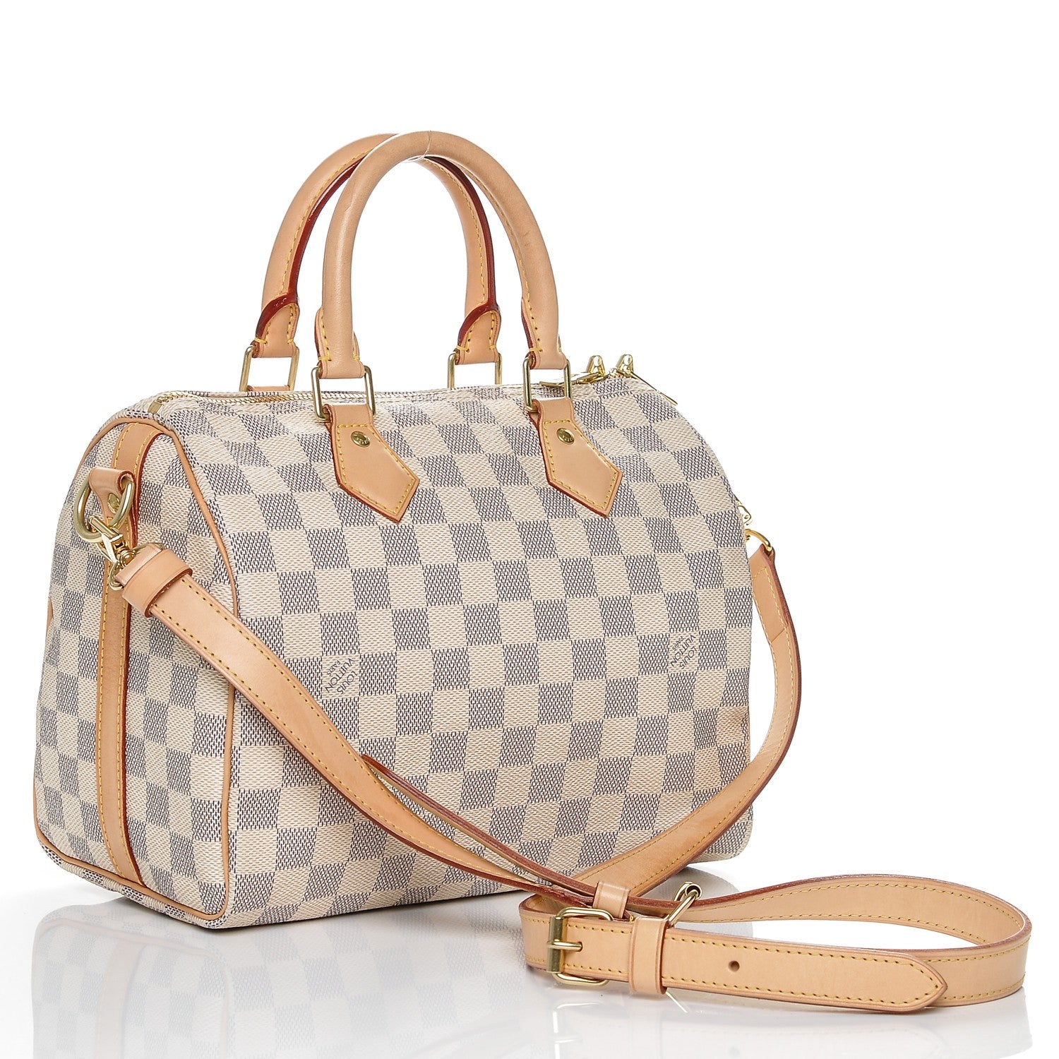 Louis Vuitton Damier Azur Speedy Bandouliere 25 3 of 7