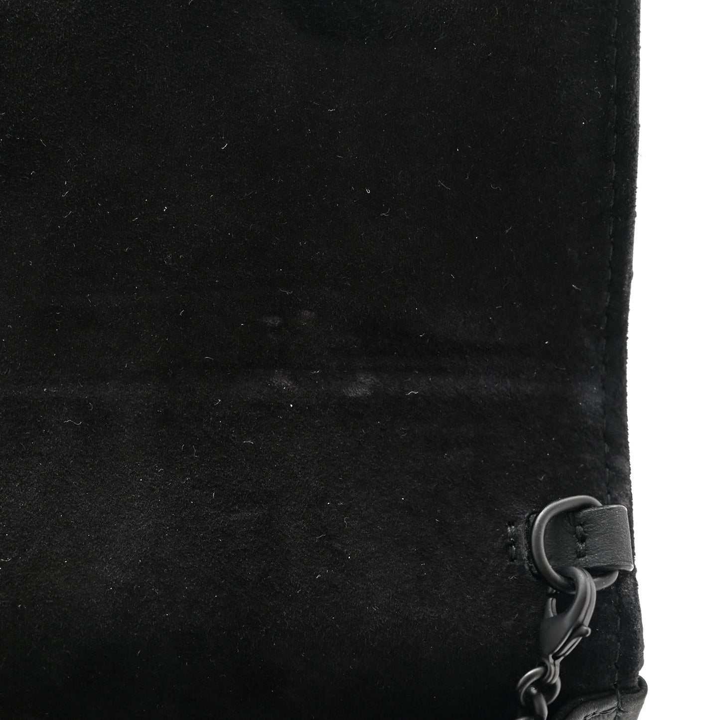 Ultra Matte Calfskin Cannage Lady Dior Clutch Black
